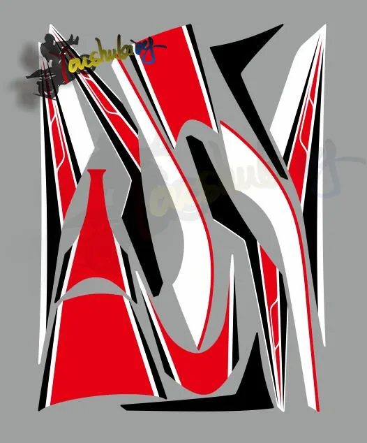 Зеленый мотоцикл топливо полный автомобиль 3M наклейки подходят для tmax530 2015