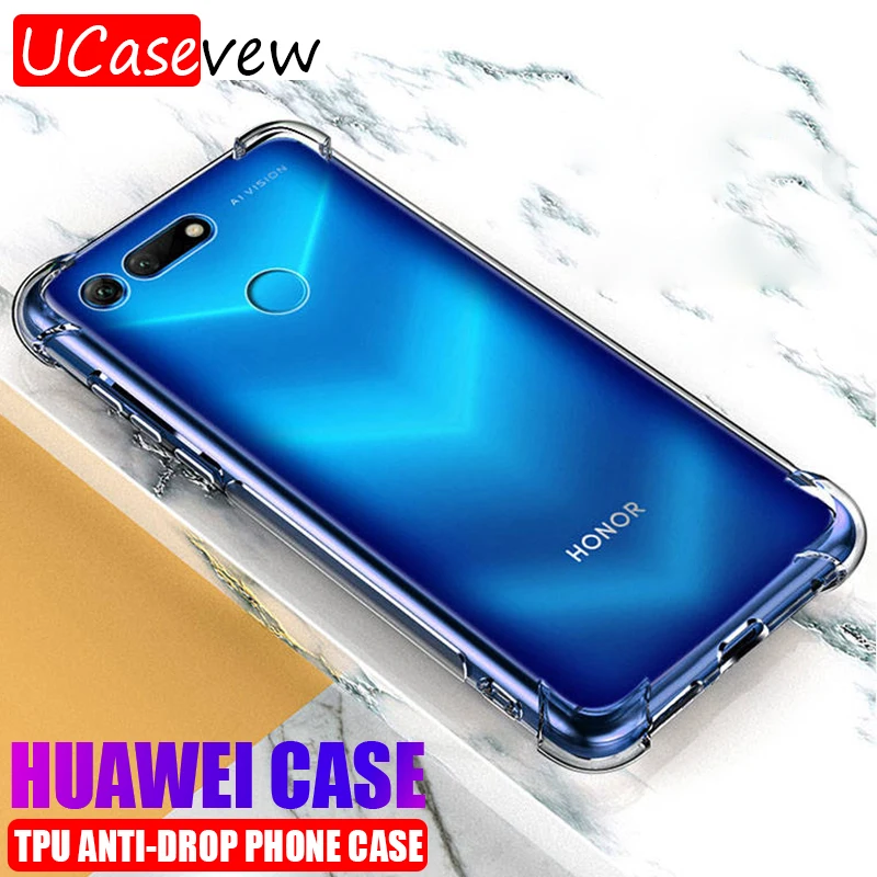 Прозрачный чехол для телефона из ТПУ с воздушной подушкой huawei P20 P30 Pro Lite mate 20 Nova 3