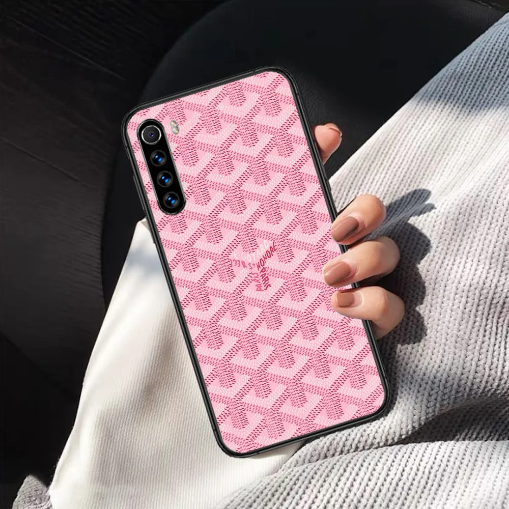 

Phone Case Cover Hull For XIAOMI Redmi 7 7a 8 8a 9 9a NOTE 6 7 8 8t 9 9s Pro Max 4X Black Back Soft Hoesjes Goyard Design