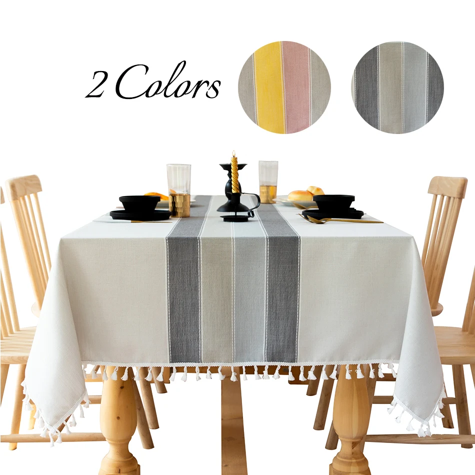 1 шт Рождественские декоративные скатерти ресторан ткань из хлопка и льна с