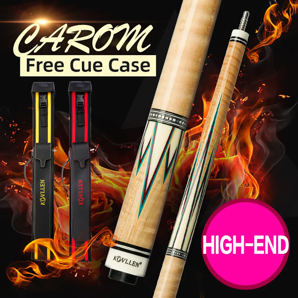 Наконечник KONLLEN Carom кий 3 12-12 2 мм 142 см кленовый стержень 3/8*8 | Спорт и развлечения