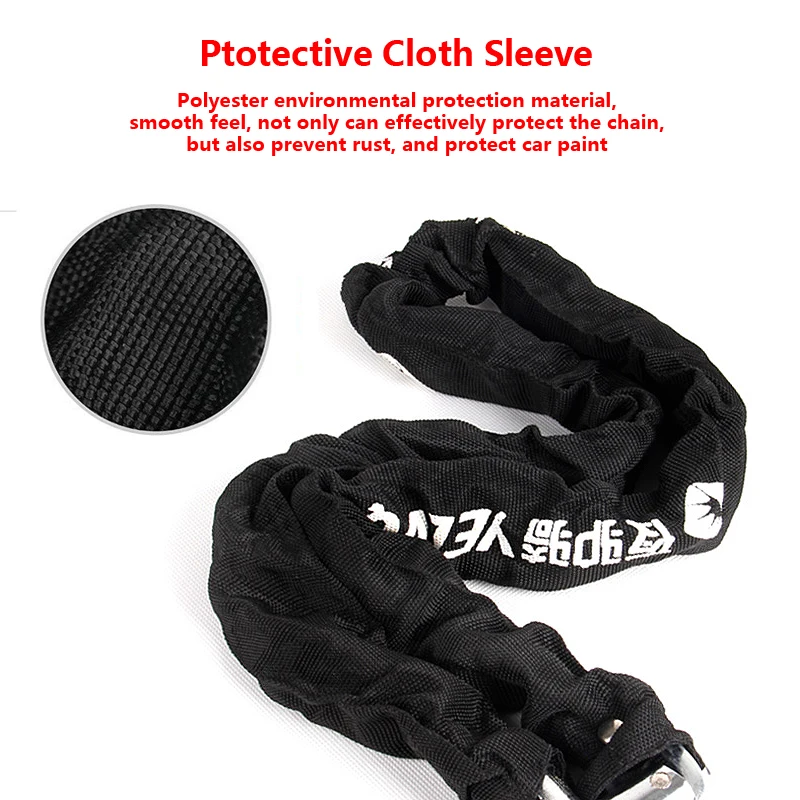 Bike Chain Lock Security Anti-Theft with Keys long for Motorcycle Bicycle lock padlock | Спорт и развлечения