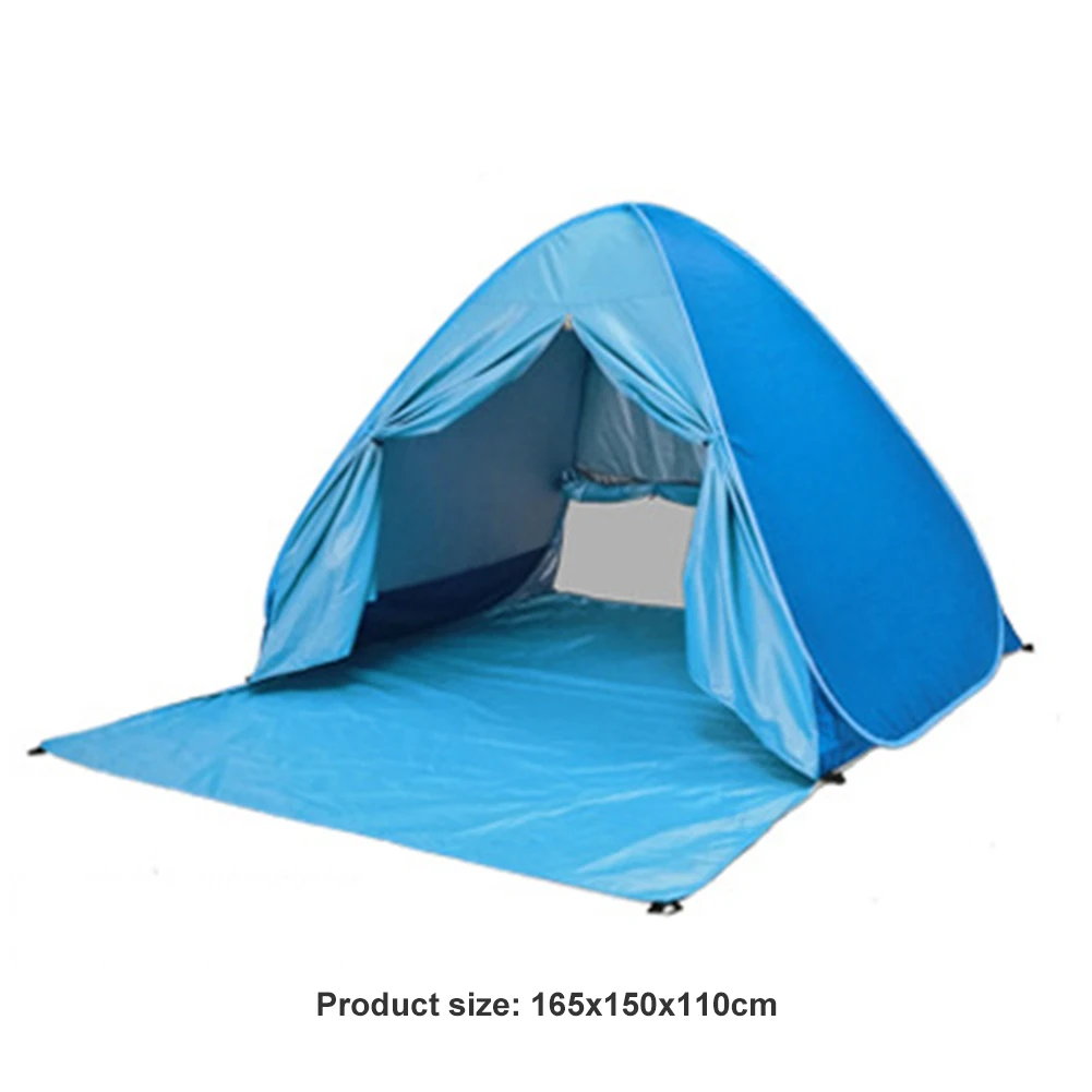 

Beaches Canopy Tent Pop Up Outdoor Camp Hiking Hunting Anti-UV Sunscreen Shelter Camping Portable Outdoor Elements