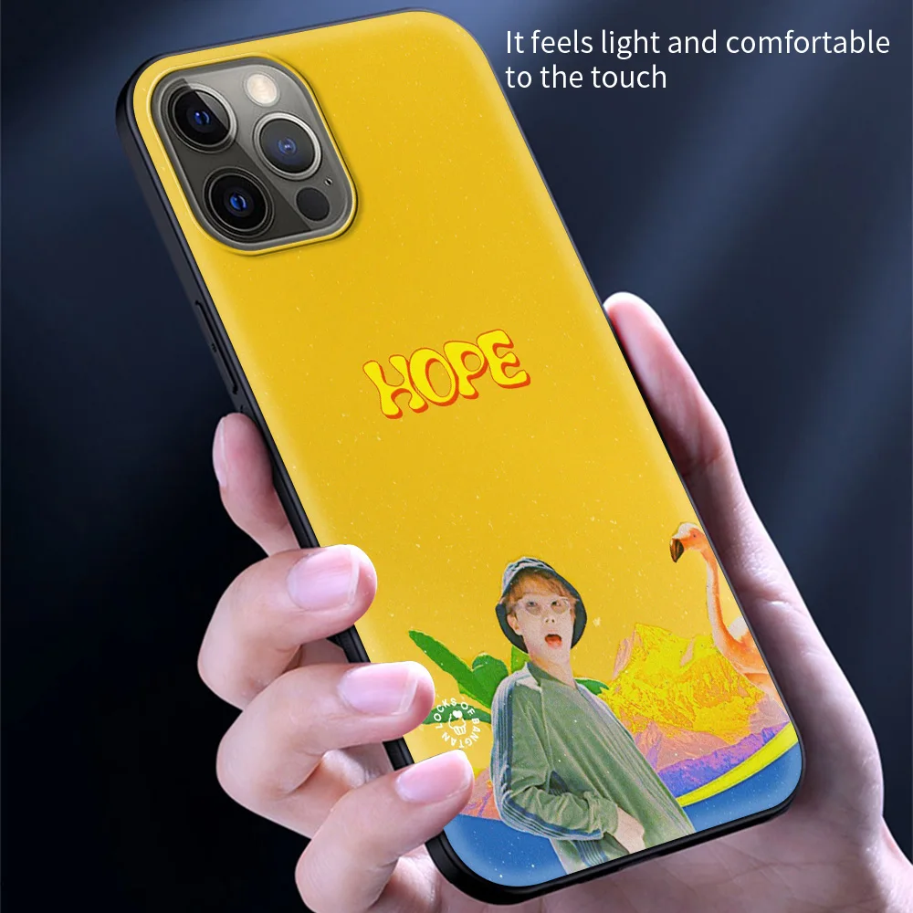 Чехол для телефона iPhone 13 12 11 Pro Max mini xs max xR x 8 7 plus SE бампер из ТПУ чехол смартфона Hope
