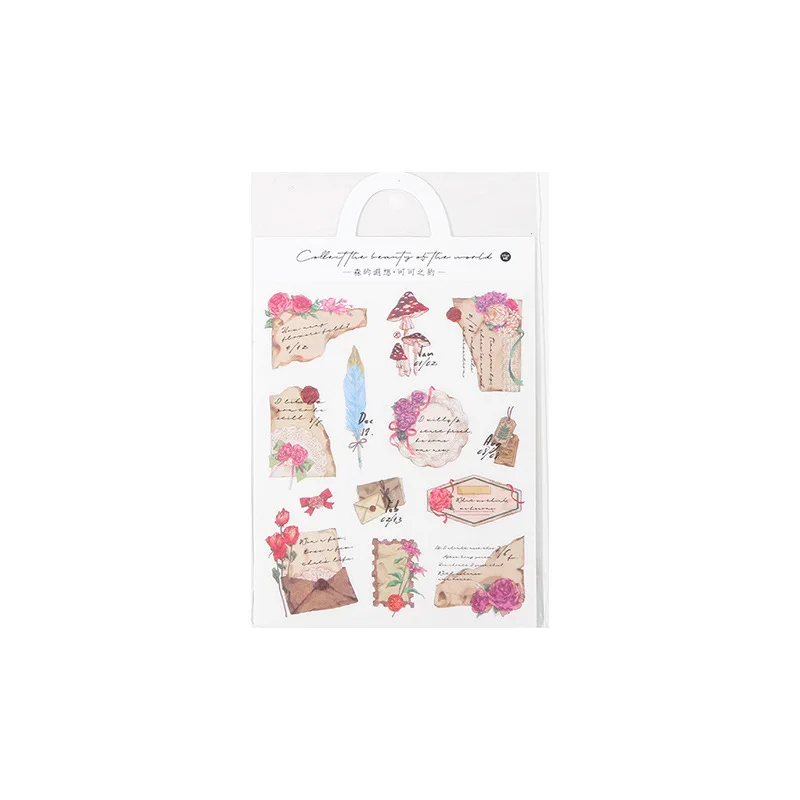 

20sets Kawaii Stationery Stickers Sen's reverie Diary Planner Decorative Mobile Stickers Scrapbooking DIY Craft Stickers