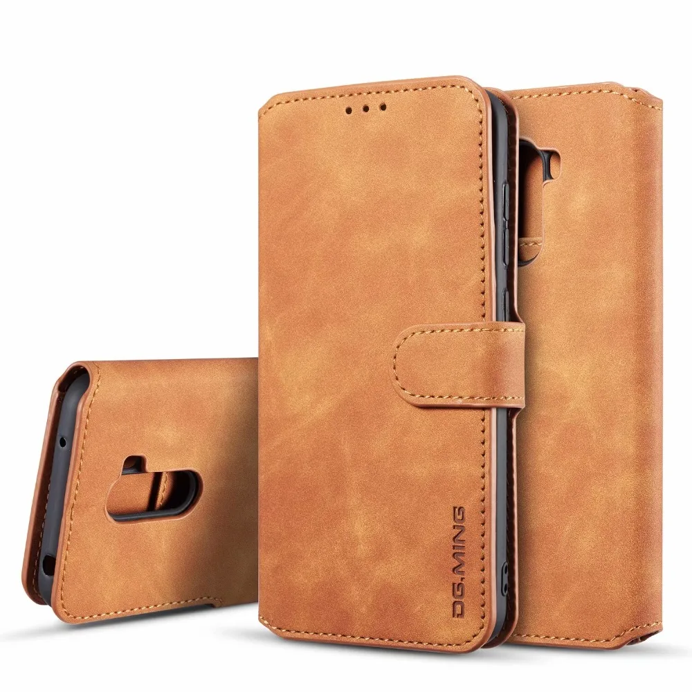 Кожаный чехол-книжка в стиле ретро для Xiaomi mi Pocophone F1 9T Pro Red mi 7A K20 Note 10 8T 8 7 CC9, бумажник с 3 отделениями для карт, чехол Poco Funda