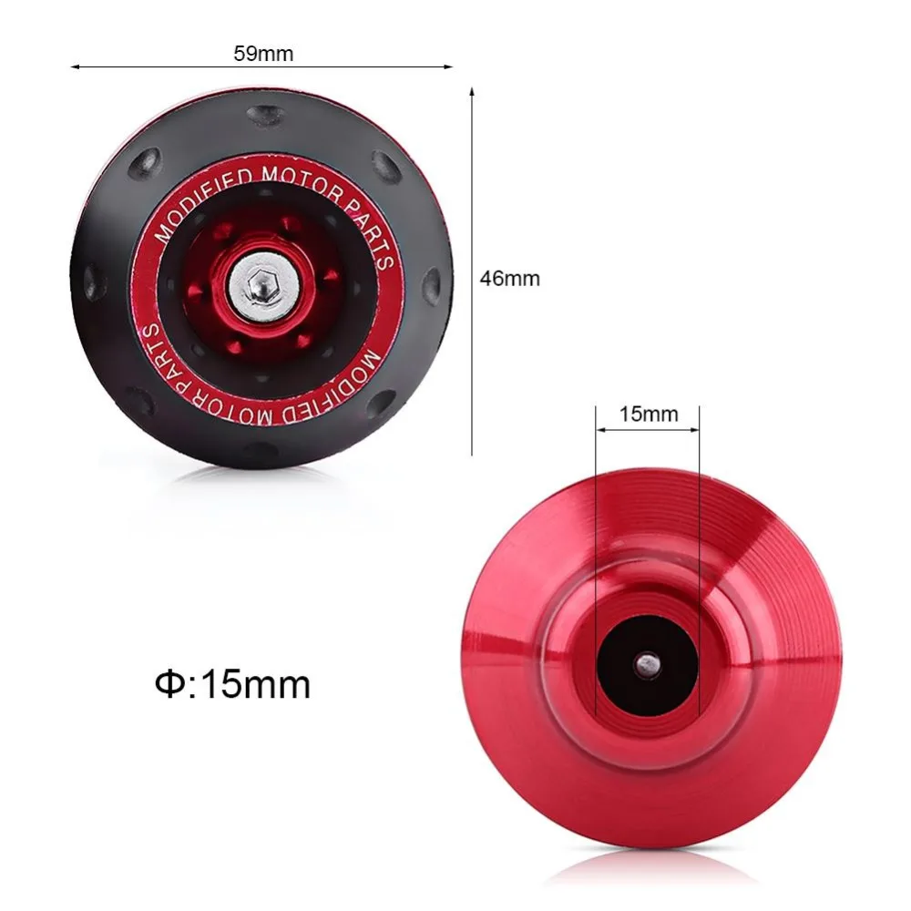 

2 PCS Motorbike Falling Protection Scooter Moped CNC Aluminum Motorcycle Accessories Front Fork Wheel Frame Sliders fall