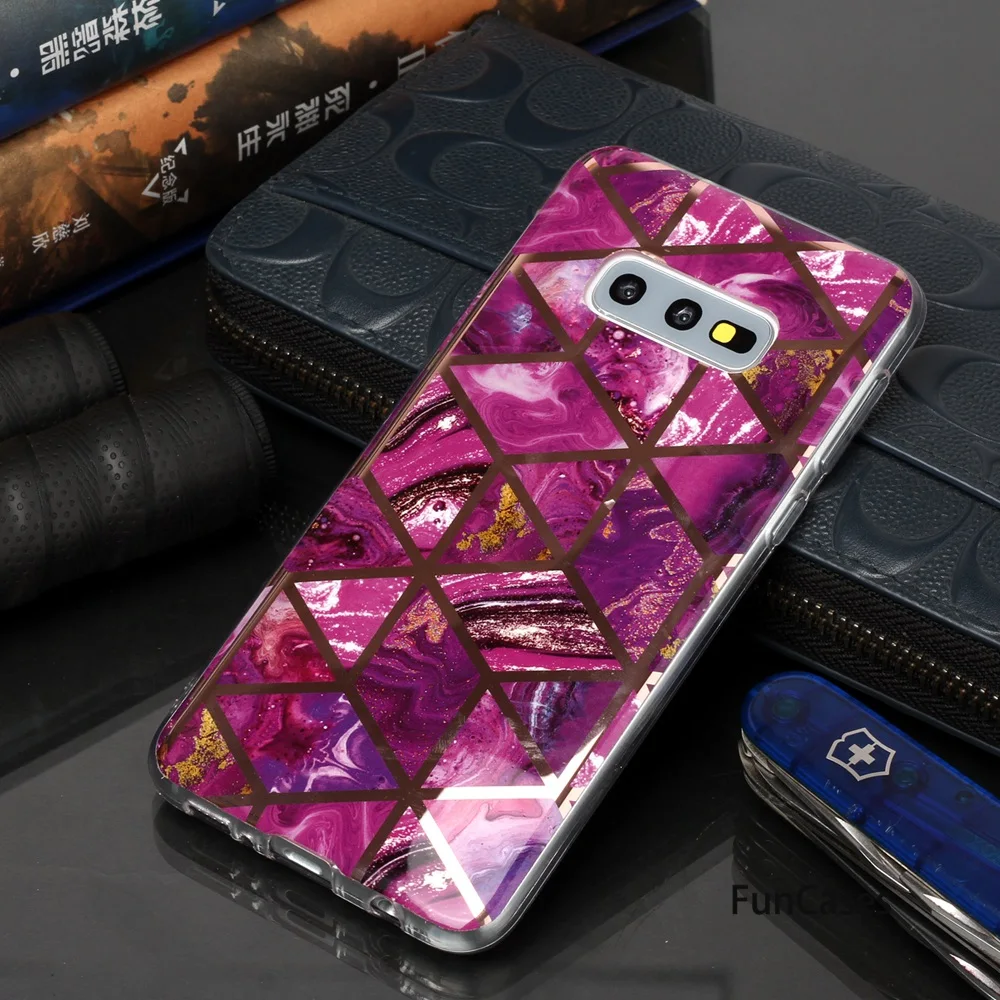 Милый мягкий защитный чехол из ТПУ для Samsung S10E милые Чехлы сотовых телефонов