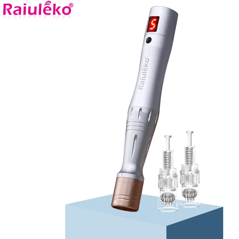 Микроигольчатый ролик для ухода за кожей 12 игл|Мезороллер| |