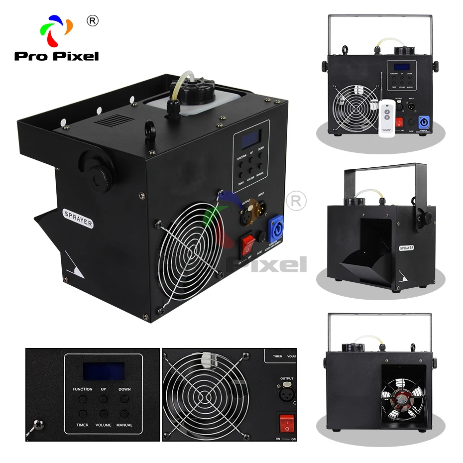 2 шт. 700 Вт небольшая туманная машина/дымовая машина туманка для свадьбы дома