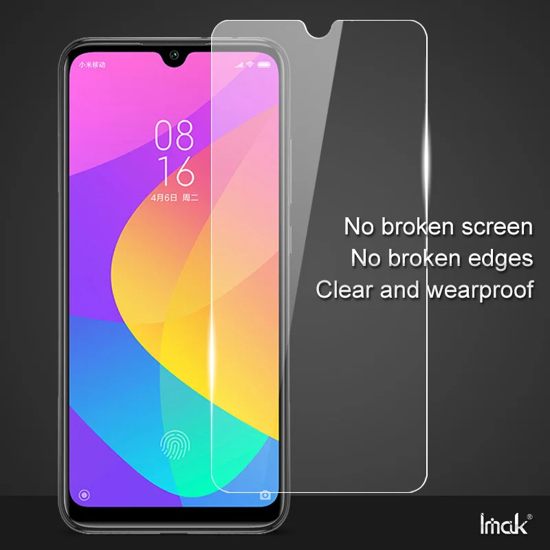 Для Xiao mi A3 mi A3 9 Lite CC9E CC9 Защитная пленка для экрана IMAK Прозрачная мягкая прозрачная Взрывозащищенная защита от трещин