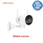 Глобальная версия Imilab EC3 интеллектуальная ip-камера обновление 2K HD CCTV Wi- Fi точка доступа Поворотный Открытый Водонепроницаемый коробка камеры для Xiaomi