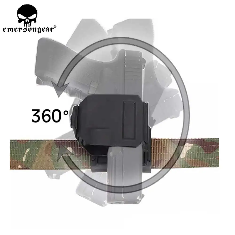 CP стиль пистолет G17 кобура для охоты стрельба Roto Правша Оружейная Глок 19 23