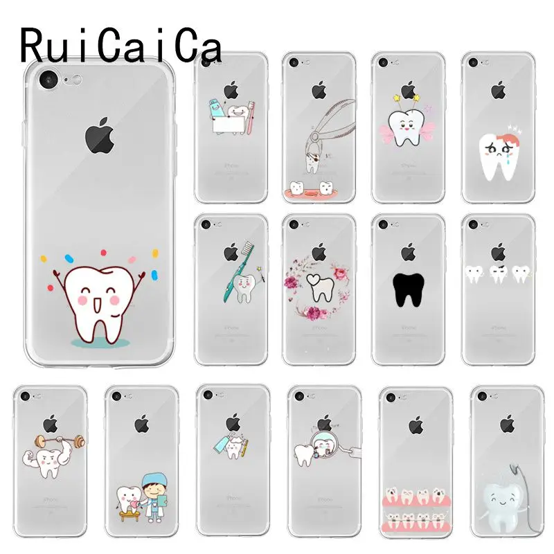 RuiCaiCa Забавный мультяшный стоматологический зубной коронованный зубы мягкий