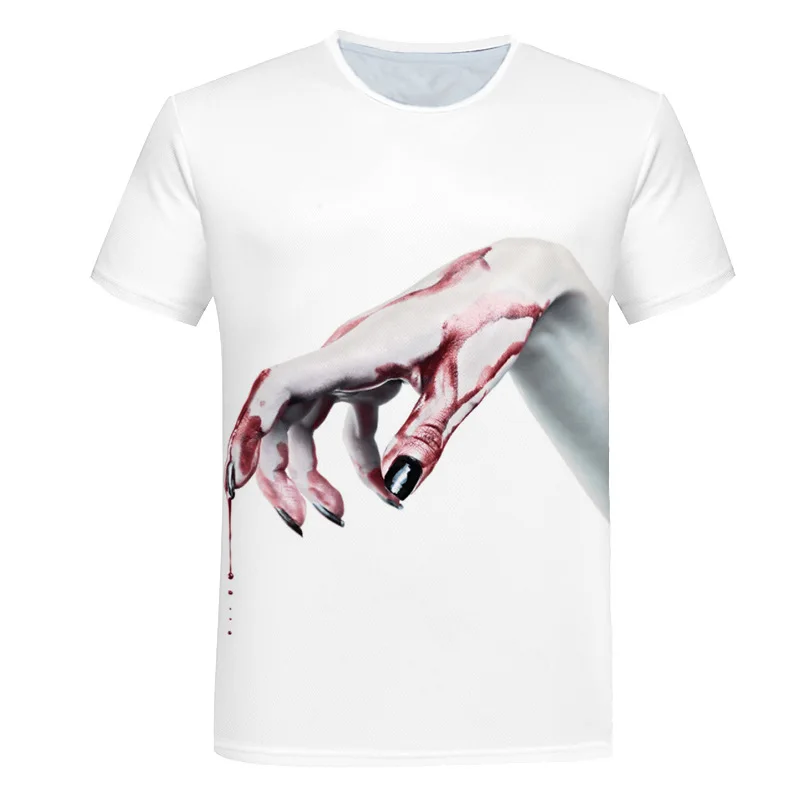 Женские футболки ужасов 2020 модная Новая Летняя мужская футболка с коротким