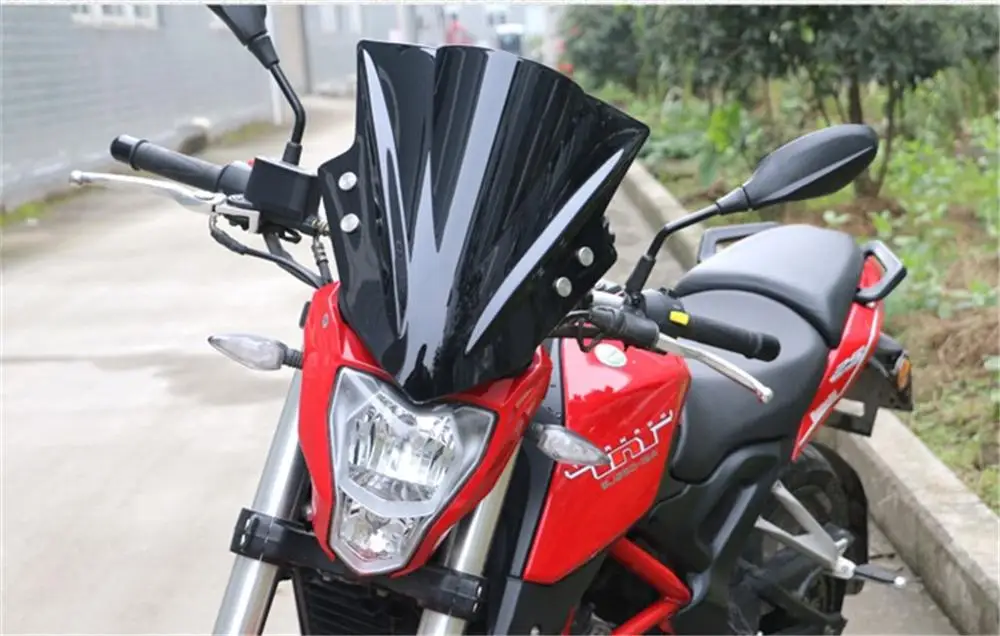 Motorcycle Windshield Street Bike Windscreen Screen Glass As for Benelli TNT 25 BJ250-15 | Автомобили и мотоциклы