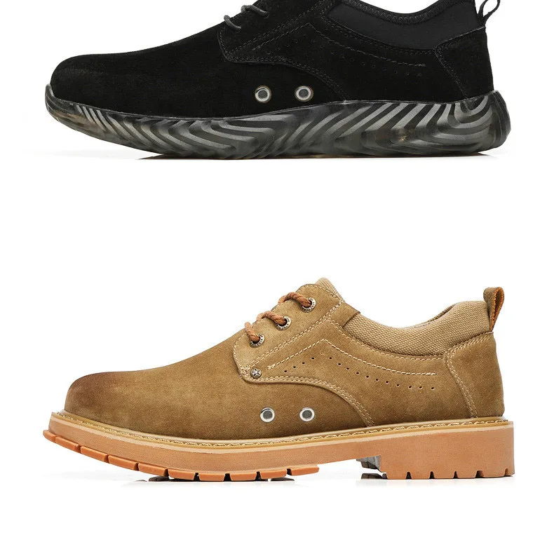 Plus size46 Lightweight bulletproof bottom breathable summer fashion safety shoes anti-impact protection welding work | Обувь