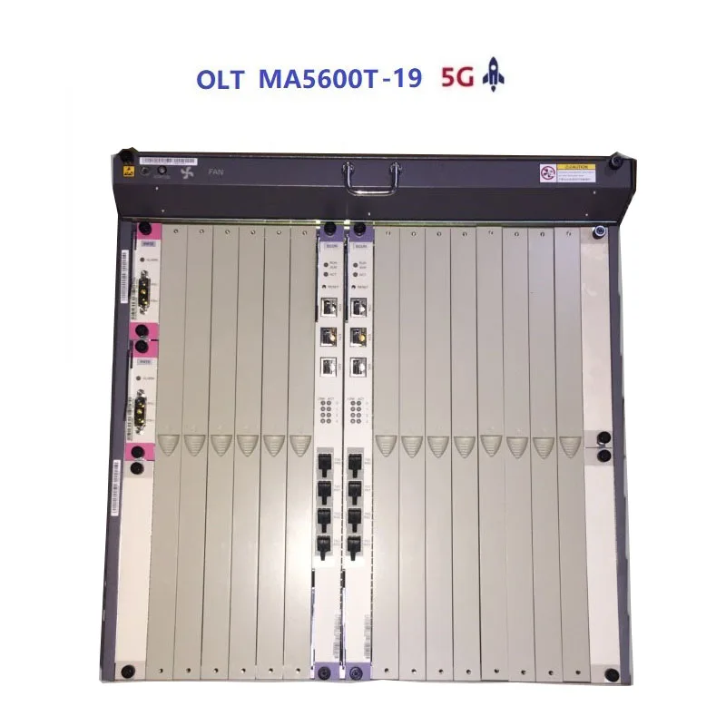 MA5600T HW GPON EPON OLT Оптический линейный терминал 2 * SCUN PRTE DC Поддержка питания GPFD GPBD EPBD