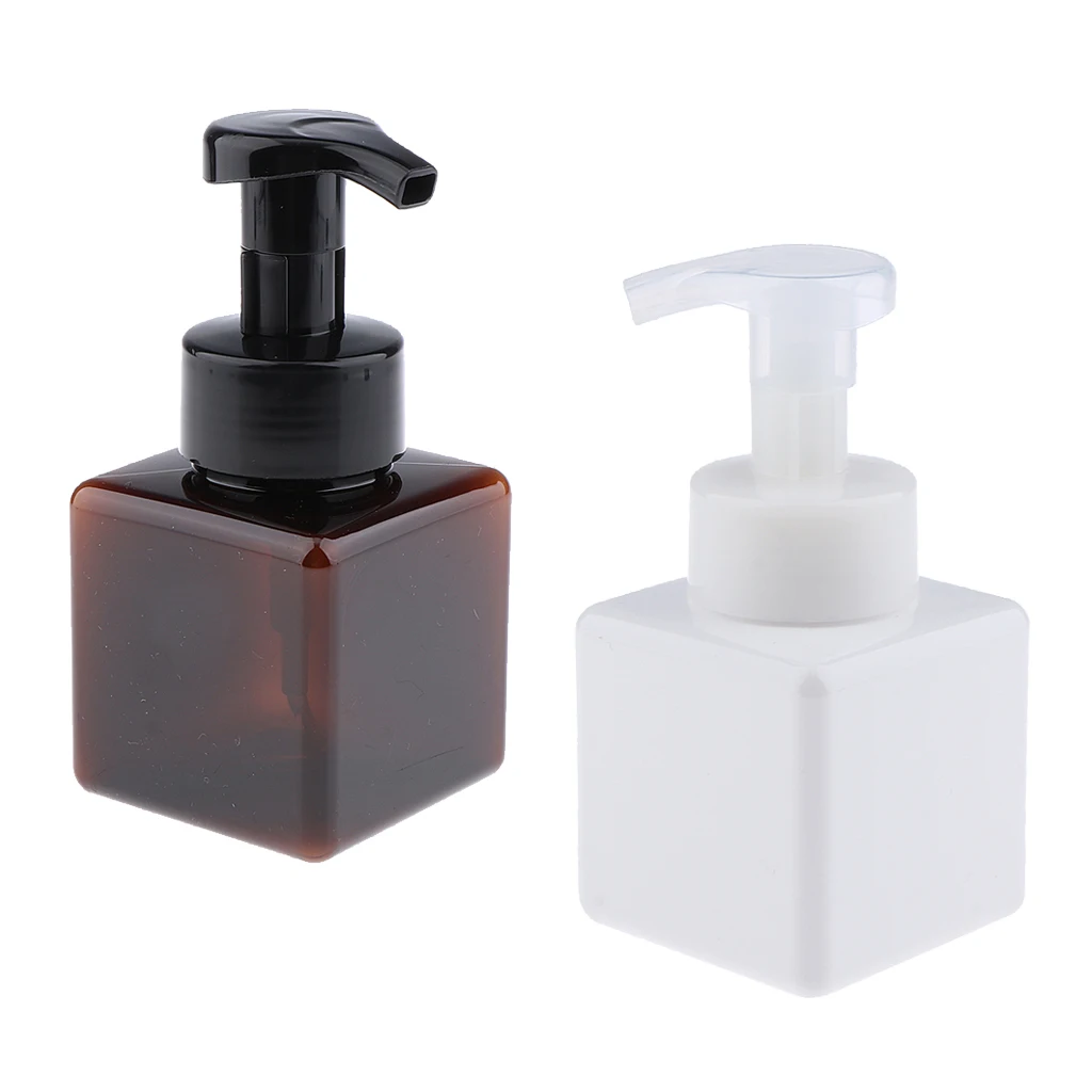 2 шт 8 унций шампунь Мусс лосьон кондиционер насос бутылки контейнеры для
