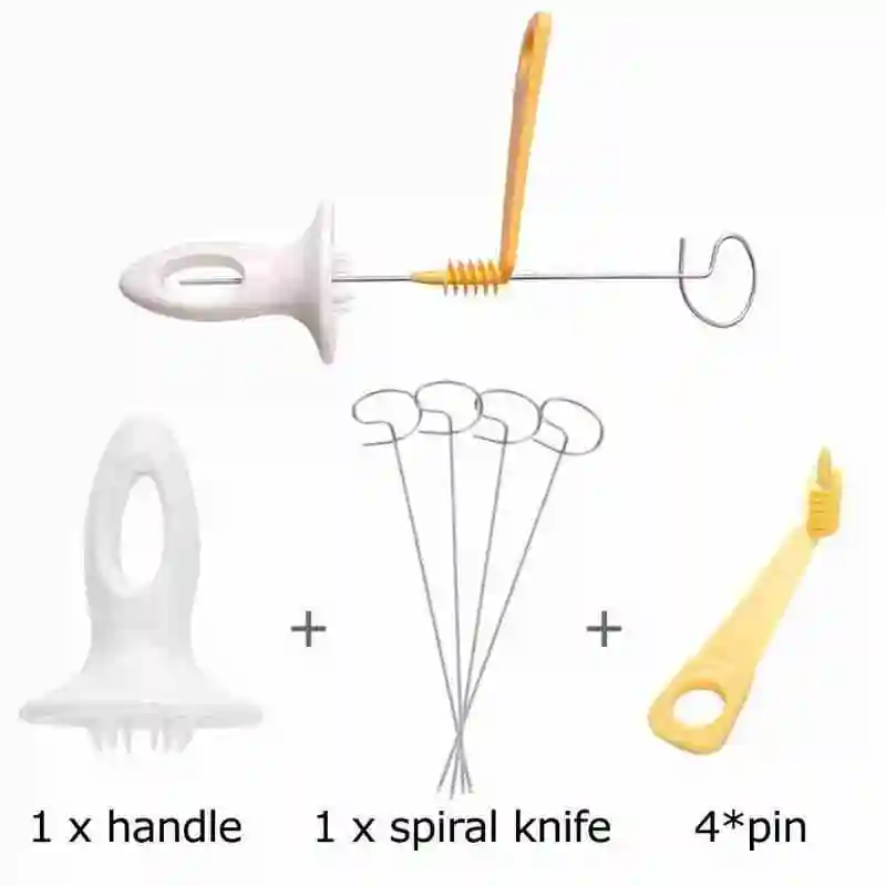 Ручной слайсер для картофеля Z8Y5 многоразовый кухонный нож нарезки Вращающаяся