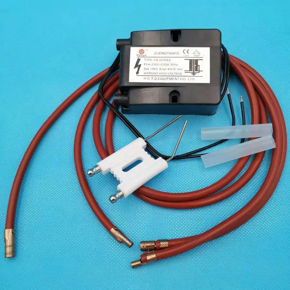 Burner Ignition transformer, high voltage pulse igniter, Combustion Engine 15kv Alcohol ignitor, Fuel burner Ignition electrode