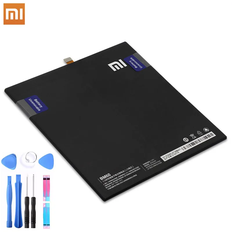 Оригинальный аккумулятор Xiaomi BM60 для планшета Pad 1 Mipad A0101 6520 мАч Xiao Mi запасная