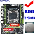 Материнская плата QIYIDA x99, процессор XEON E5 2620 V3, бу