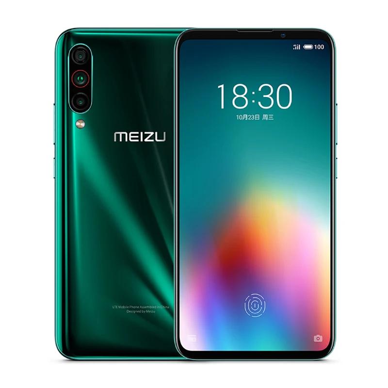 Meizu 16T мобильный телефон, 6,5 дюймов, 6 ГБ ОЗУ, 128 Гб ПЗУ, Восьмиядерный процессор Snapdragon 855, Android 9,0, тройная камера, 4500 мАч, Samrtphone