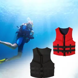Adult Life Epe Cotton Vest Swimming Surfing Guard Red Suit Ski Clothes Buoyancy Water Fishing Black Boating Lifesavi Y0c5