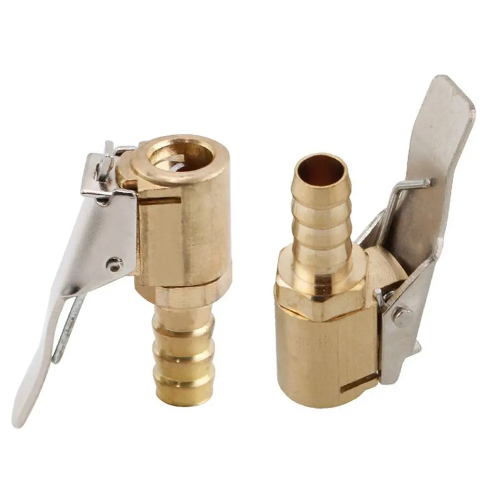 

Насадка для автомобильных шин, универсальная воздушная помпа для грузовиков, 6 мм/8 мм, зажим клапана, инструмент для ремонта шин