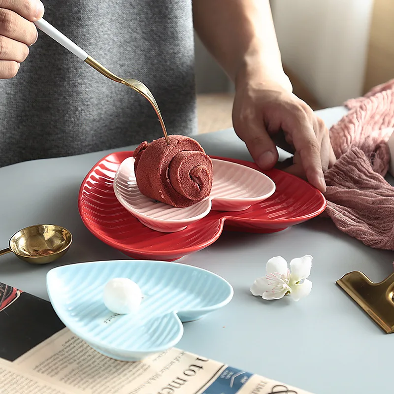 Скандинавские тарелки для хранения ювелирных изделий керамическая посуда