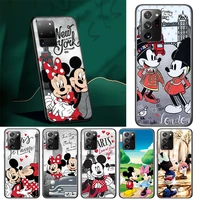 mickey minne have fun soft tpu cover for samsung a13 a51 a91 a81 a71 a41 a31 a72 a52 a02 s a32 a42 a03 uw black phone case