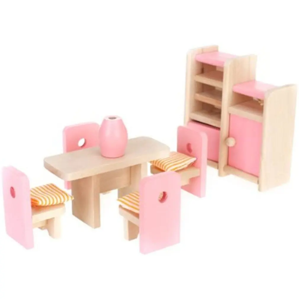 Деревянная миниатюрная мебель для кукольного домика сделай сам деревянный