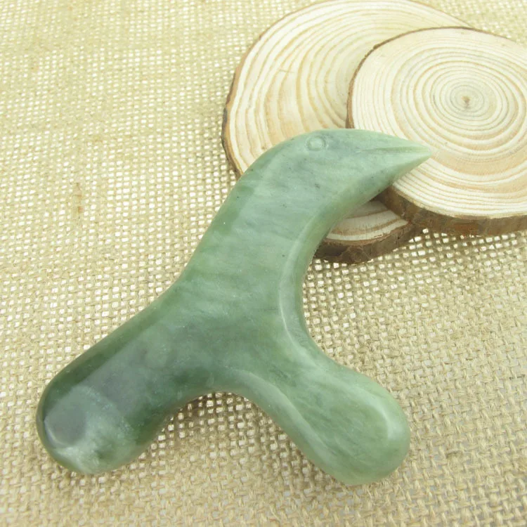 

Natural Xiuyan Jade Massage Stick acupoint massage stick acupoint massage stick foot massage stick jade