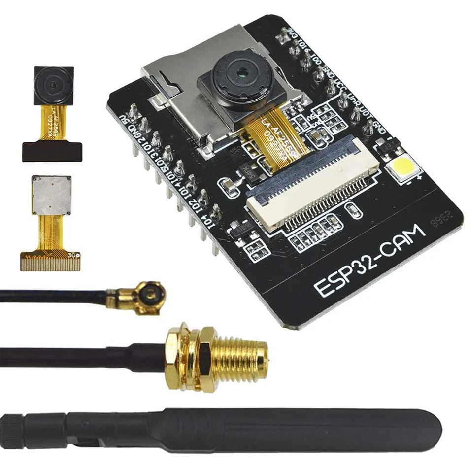 ESP32-CAM ESP-32S WiFi Module Serial to ESP32 CAM Development Board 5V Bluetooth OV2640 Camera With 2.4G Antenna | Электронные