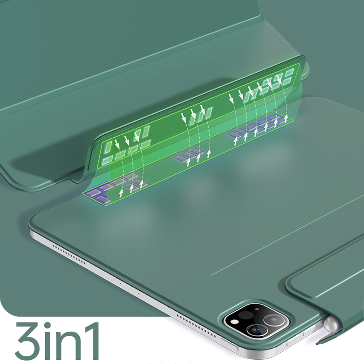 Чехол ZOYU для iPad Mini6 Pro 11 12 9 2020 2021 со съемным разделением Air 45-го поколения 10