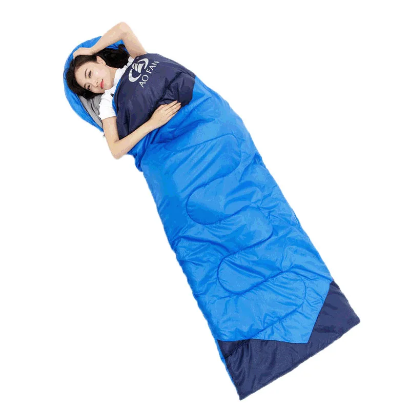 

Outdoor Camping Stitching Camping Sleeping Bag 1.35kg1.65kg Outdoor Camping Camping Camping Sleeping Bag Spring And Autumn