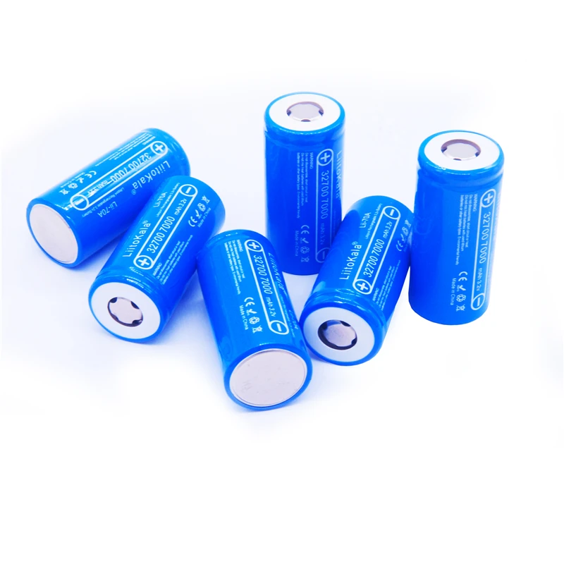 LiitoKala lii-70A LiFePo4 7000 mAh 3,2 V литий-железо-фосфат 32700 аккумуляторная батарея для фонарика