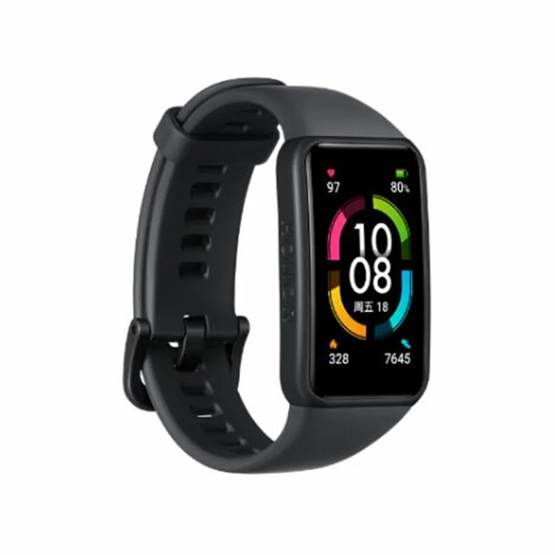 Оригинальный Смарт браслет Honor Band 6 AMOLED Водонепроницаемый Фитнес с Bluetooth