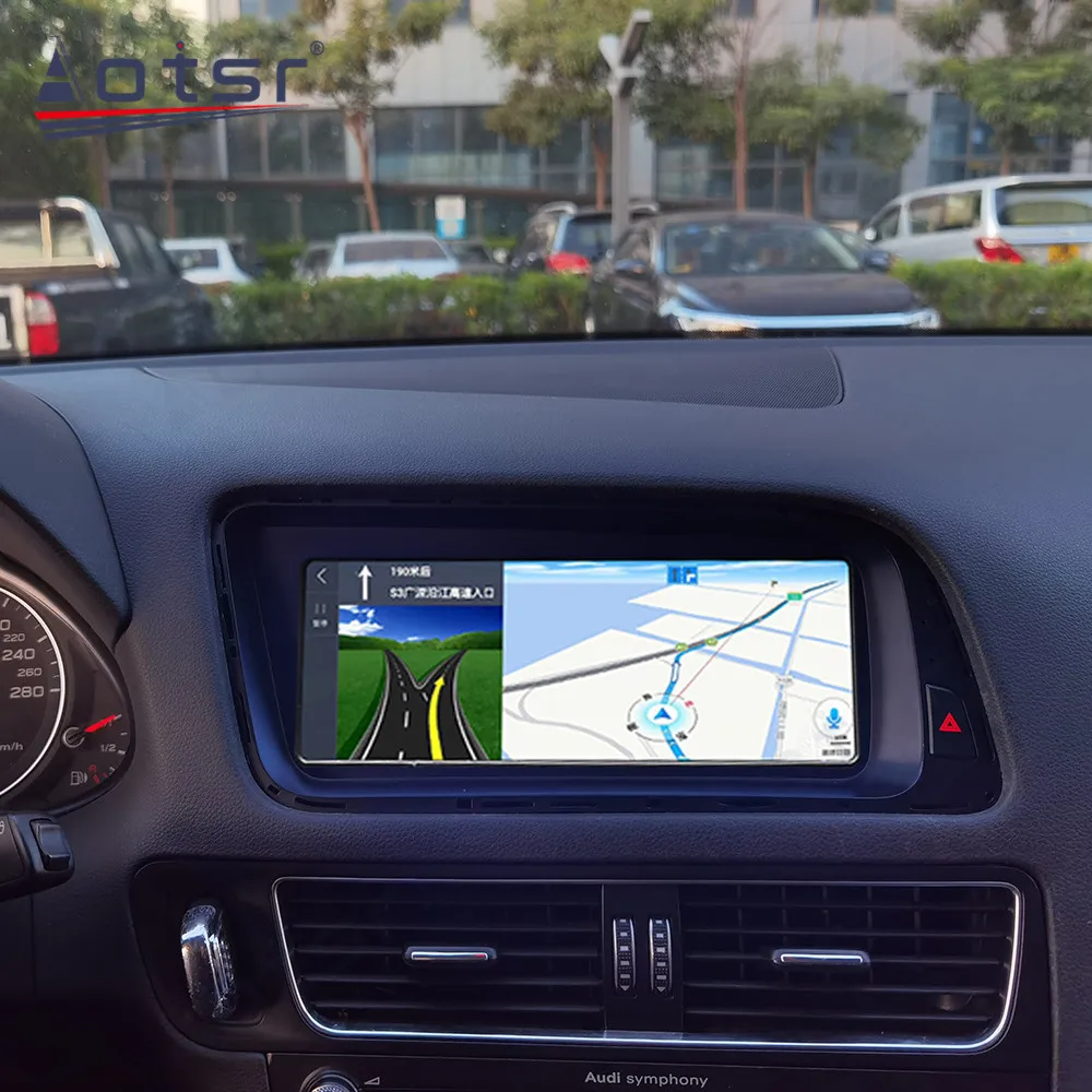 

Автомобильный радиоплеер 8 + 256G Android для Audi Q5 2009-2016, автомобильный стерео GPS-навигатор, монитор мультимедиа Heaunit, видеолента carplay