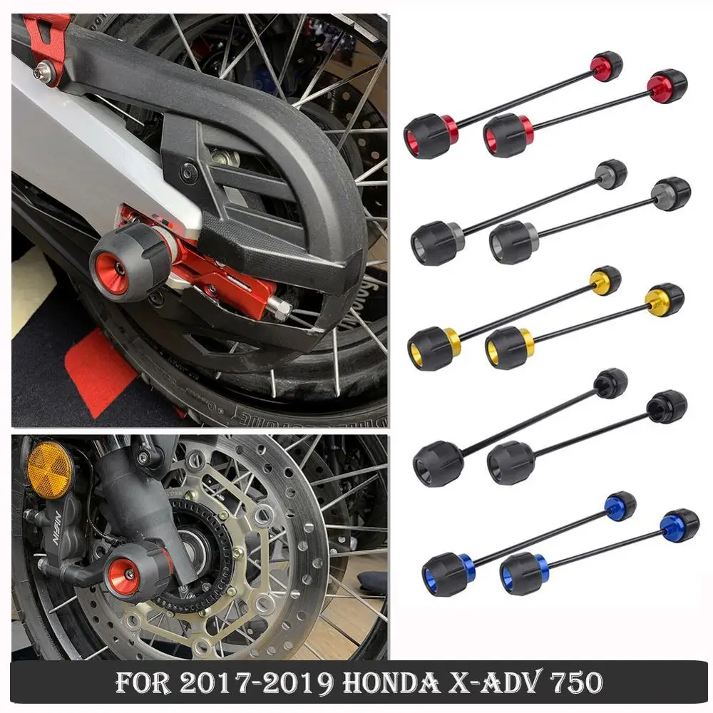 Колесо ползунок для Honda XADV 750 Xadv750 передние задние шины Вилка передней оси Крушение протектор X ADV Аксессуары для мотоциклов