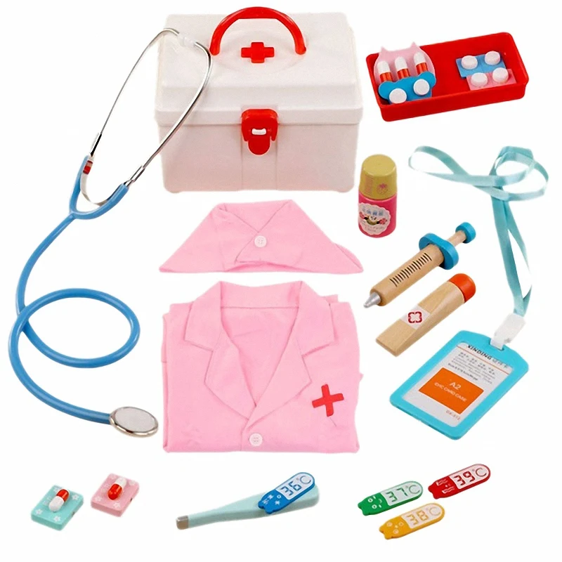 

14-Piece Set Of Children Pretending To Be A Kit Role-Playing A 's Doll And Overall Equipment Of The