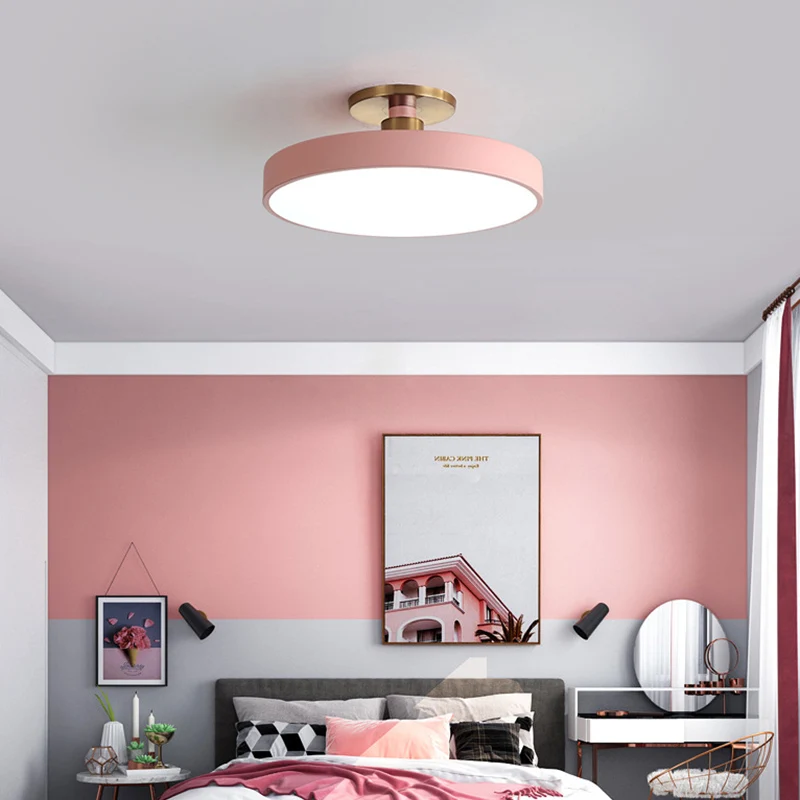 

Nordic Creative Led Ceiling Light Bedroom Corridor Aisle Lamp Modern Cloakroom Porch Balcony Industrial Light Decorative Fixture