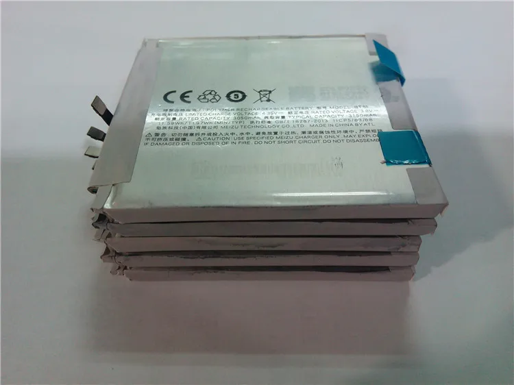 

100% Original Backup 3150mAh BT51 Battery For Meizu MX5 Smart Mobile Phone++Tracking Number+In Stock