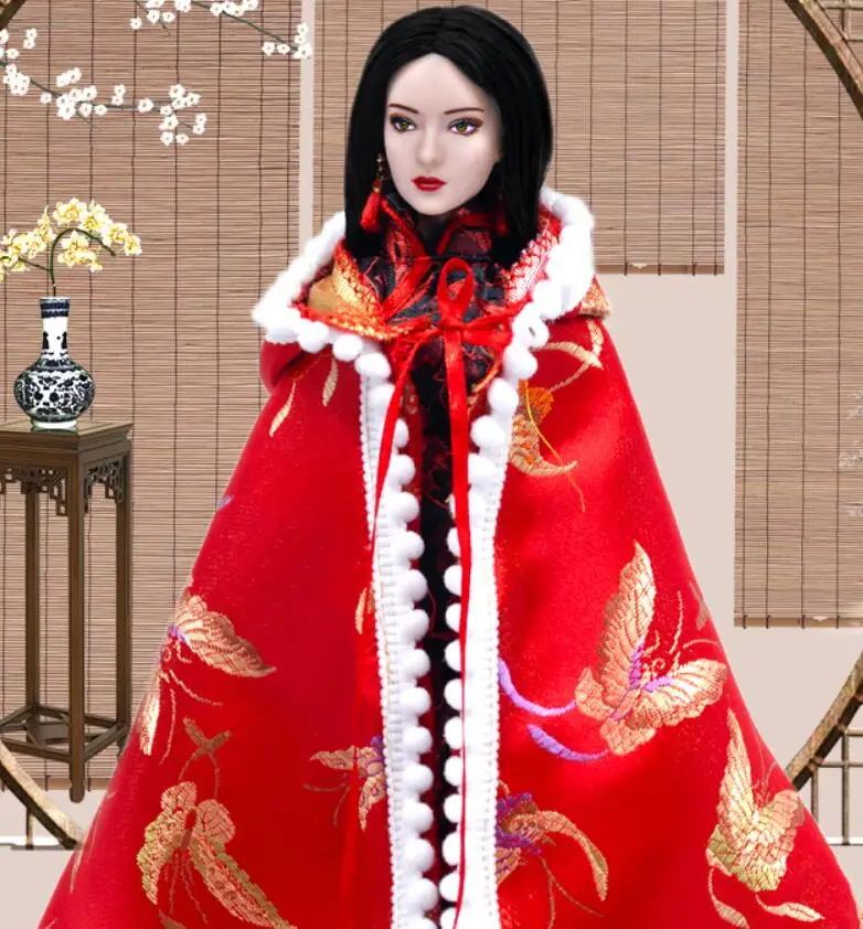 Фото Кукла Mengfan 1/6 Китайская классическая одежда Чонсам Ципао 22 шарнира передвижное