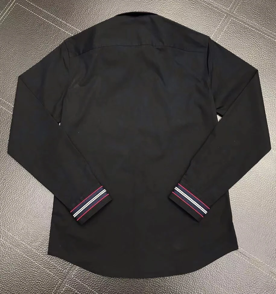 

Men's 100% Cotton Long-sleeved Slim-fit Shirt| 219109620