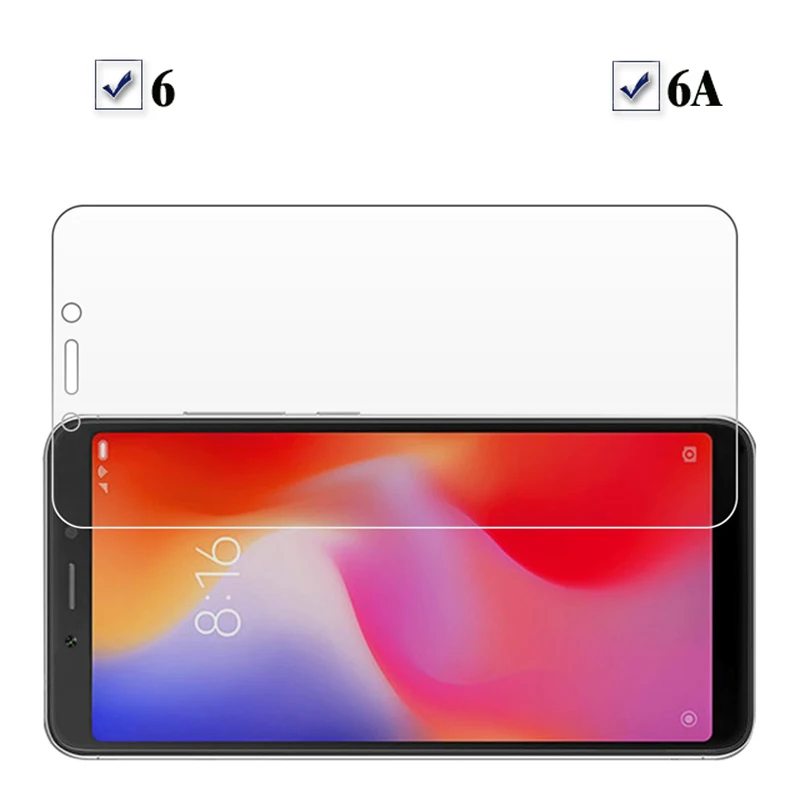 Защитное стекло Redmi6 6A для Xiaomi Redmi 6 A A6 Ksiomi redme My A6 Redmi6A защитная пленка из закаленного стекла