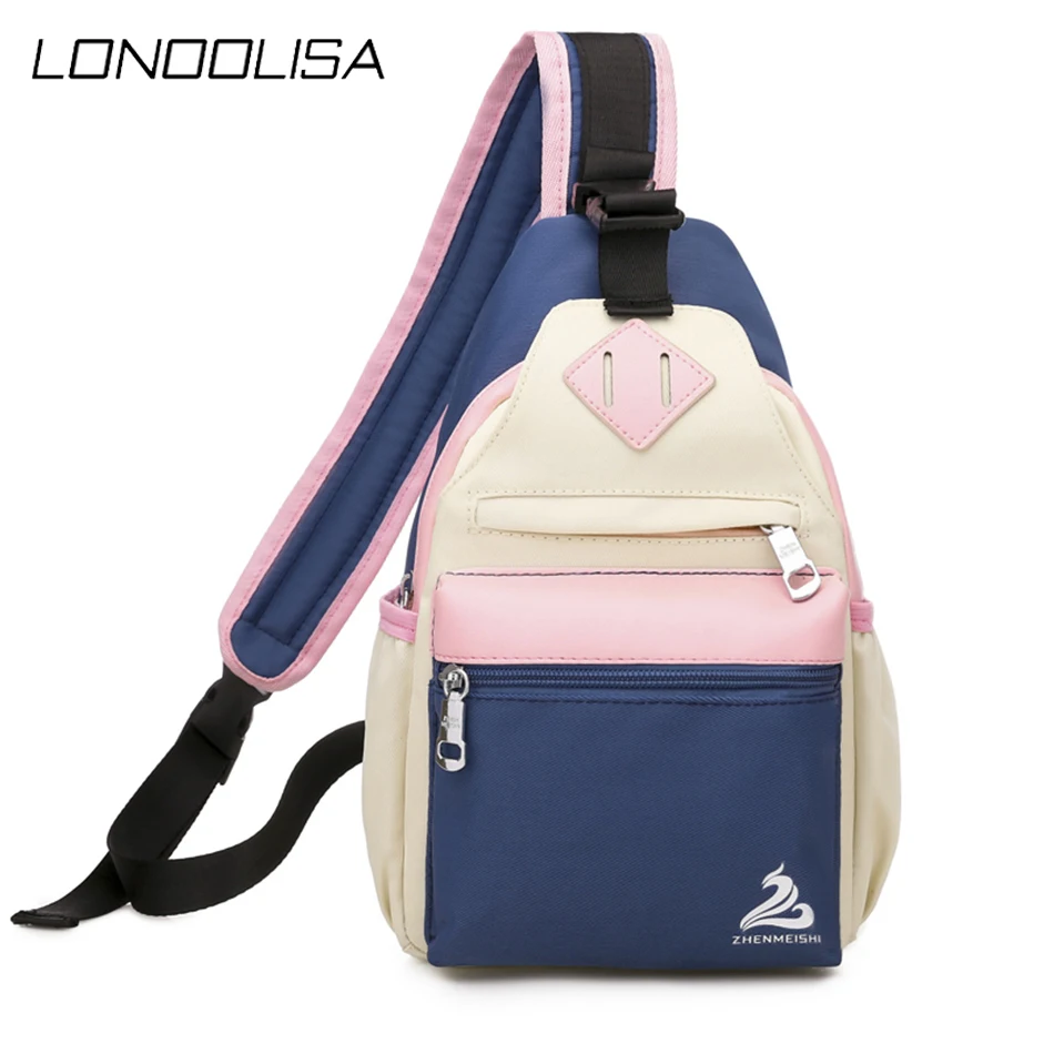 Модная нагрудная сумка мессенджер высокого качества сумки через плечо для