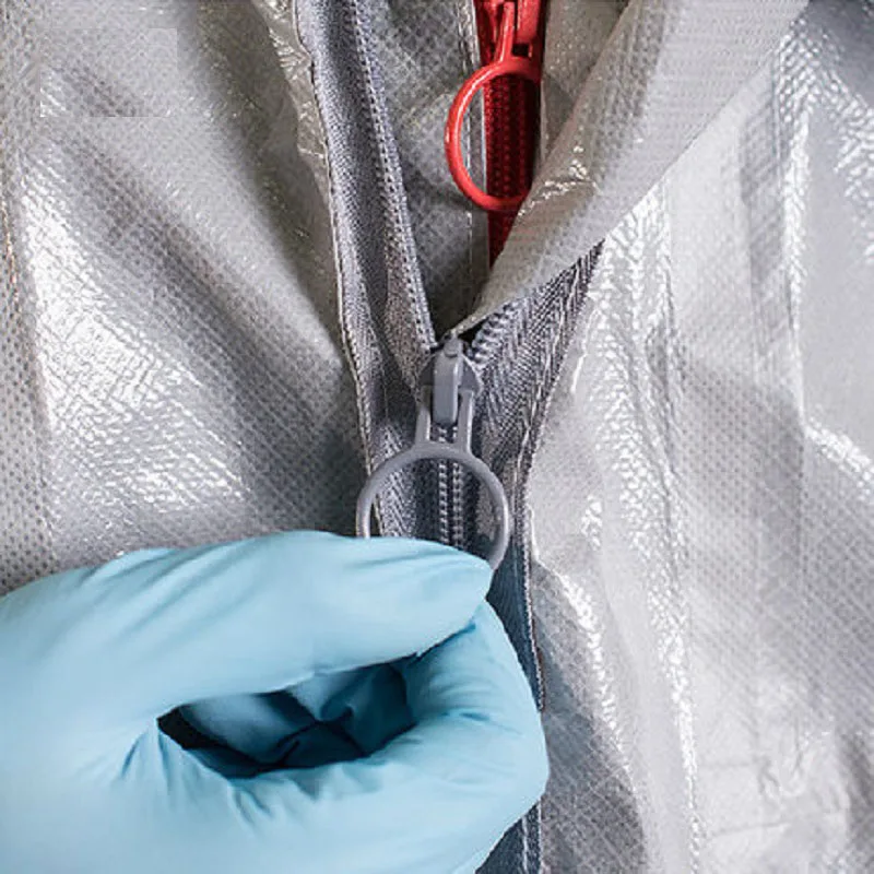 4570 серого цвета с капюшоном защитный комбинезон высоким уровнем