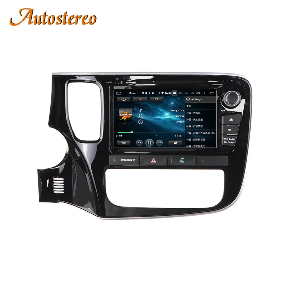 Android 9 PX5PX6 Автомобильный gps навигатор Автомобильный dvd-плеер для Mitsubishi OUTLANDER+ мультимедийный плеер радио магнитофон головное устройство